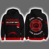 2025 Chargers Firefighter Appreciation Night Game Hoodie Joggers Cap