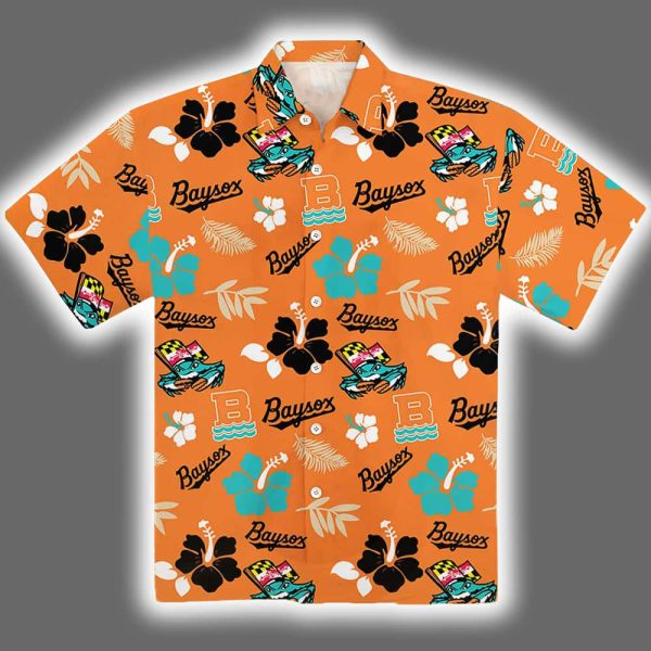 2025 Chesapeake Baysox Island Luau Night Hawaiian Shirt Giveaway 2
