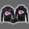 2025 Chiefs Crucial Catch Intercept Cancer Hoodie Cap