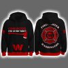 2025 Commanders Firefighter Appreciation Night Game Hoodie Joggers Cap