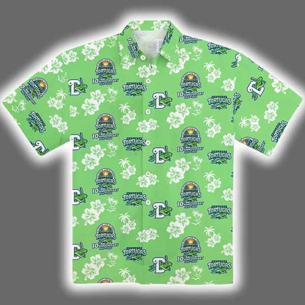 2025 Daytona Tortugas Margaritaville Hawaiian Shirt Giveaway 2