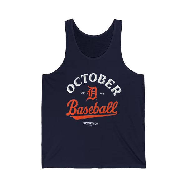 2025 Detroit October Baseball Shirt 3