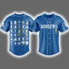2025 Dodgers Childhood Cancer Awareness Night Jersey 2