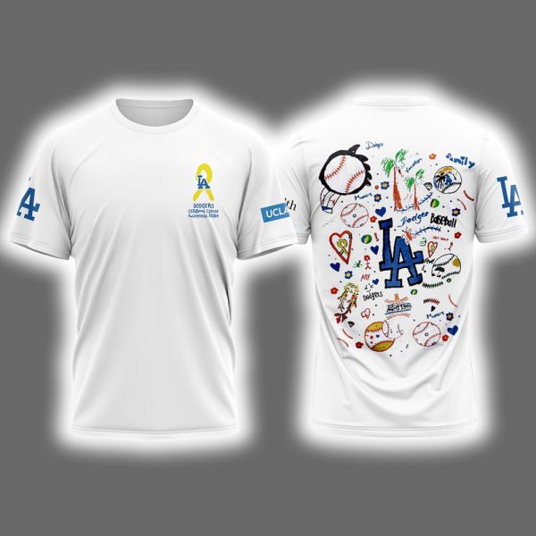 2025 Dodgers Childhood Cancer Awareness Night Shirt