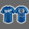 2025 Dodgers Fight Cancer Night Jersey