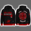 2025 Dolphins Firefighter Appreciation Night Game Hoodie Joggers Cap