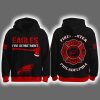 2025 Eagles Firefighter Appreciation Night Game Hoodie Joggers Cap
