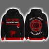2025 Falcons Firefighter Appreciation Night Game Hoodie Joggers Cap