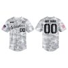 2025 Gwinnett Stripers Military Appreciation Night Camo Jersey