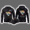 2025 Jaguars Crucial Catch Intercept Cancer Hoodie Cap