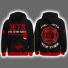 2025 Jets Firefighter Appreciation Night Game Hoodie Joggers Cap
