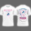 2025 Lions In October We Wear Pink Shirt