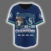 2025 Mariners AL West Division Champions Baseball Jersey