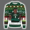 2025 NY Jets Sauce Gardner Ugly Christmas Sweater