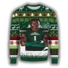 2025 NY Jets Sauce Gardner Ugly Christmas Sweater 2