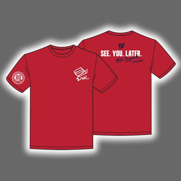 2025 Nationals See You Later Day T-Shirt Giveaway