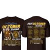 2025 Padres October Baseball Two-Sided Shirt
