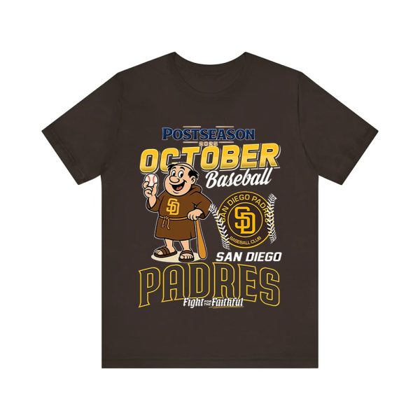 2025 Padres October Baseball Two Sided Shirt 2