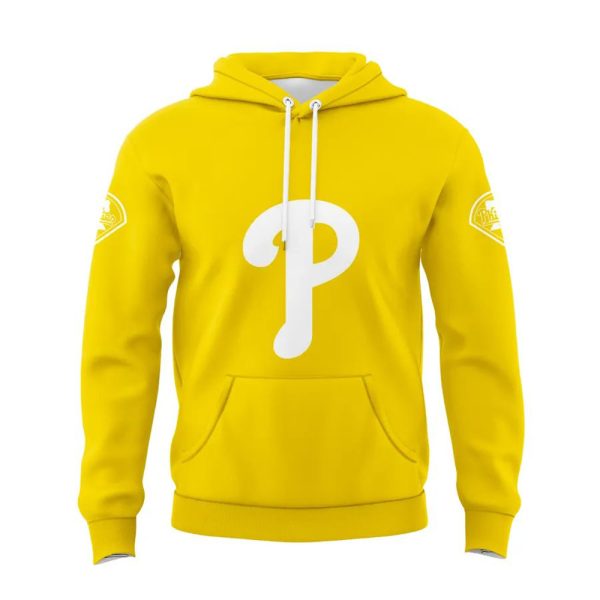 2025 Phillies Childhood Cancer Awareness Hoodie 2