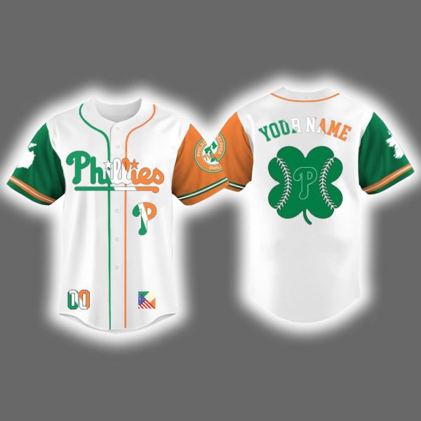 2025 Phillies x Irish Heritage Night Jersey