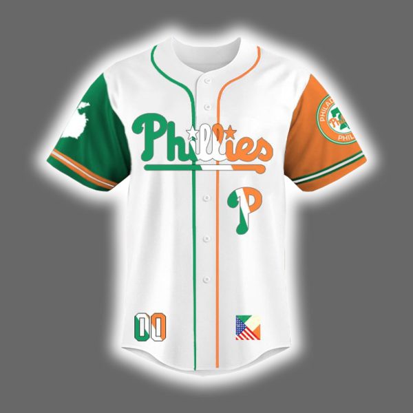 2025 Phillies x Irish Heritage Night Jersey 2