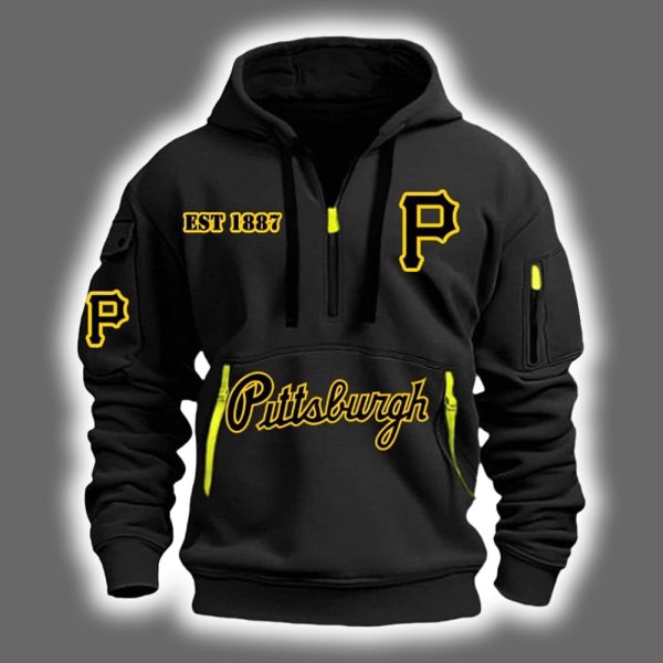 2025 Pirates Est 1887 Quarter Zip Hoodie