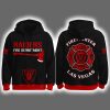 2025 Raiders Firefighter Appreciation Night Game Hoodie Joggers Cap