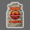 2025 Raiders USMC 250th Birthday Celebration Night Game Puffer Vest 3