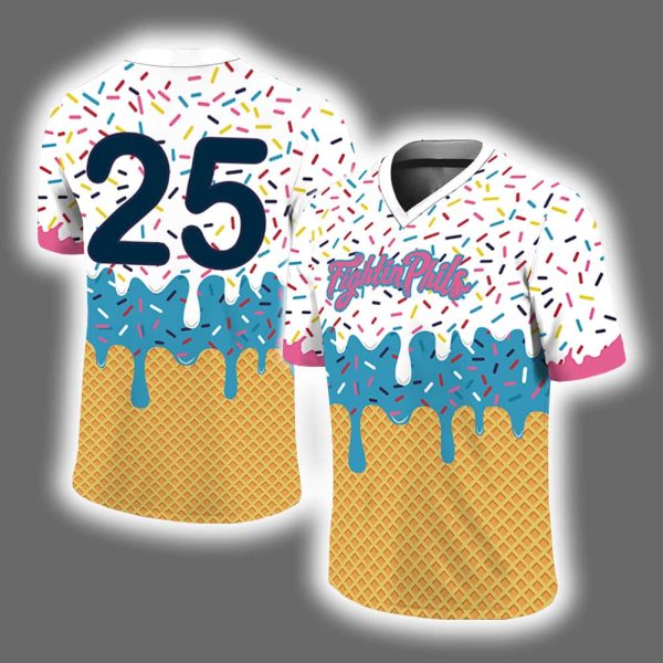 2025 Reading Fightin Phils Ice Cream Jersey