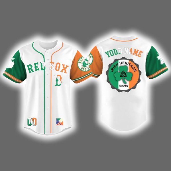 2025 Red Sox x Irish Heritage Night Jersey