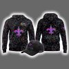 2025 Saints Crucial Catch Intercept Cancer Hoodie Cap