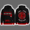2025 Seahawks Firefighter Appreciation Night Game Hoodie Joggers Cap