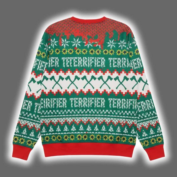 2025 Terrifier Ugly Christmas Sweater