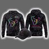 2025 Texans Crucial Catch Intercept Cancer Hoodie Cap