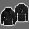 2025 Texans Crucial Catch Intercept Cancer Quarter Zip Hoodie