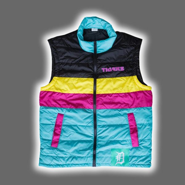 2025 Tigers 80s themed Puffer Vest Giveaway 2