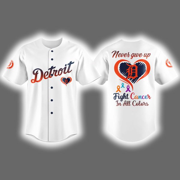 2025 Tigers Fight Cancer Night Jersey 2