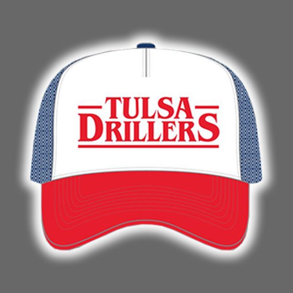2025 Tulsa Drillers Upside Down Night Hat Giveaway