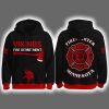 2025 Vikings Firefighter Appreciation Night Game Hoodie Joggers Cap