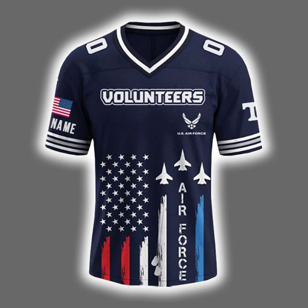 2025 Volunteers x Happy Birthday US Air Force Jersey 2