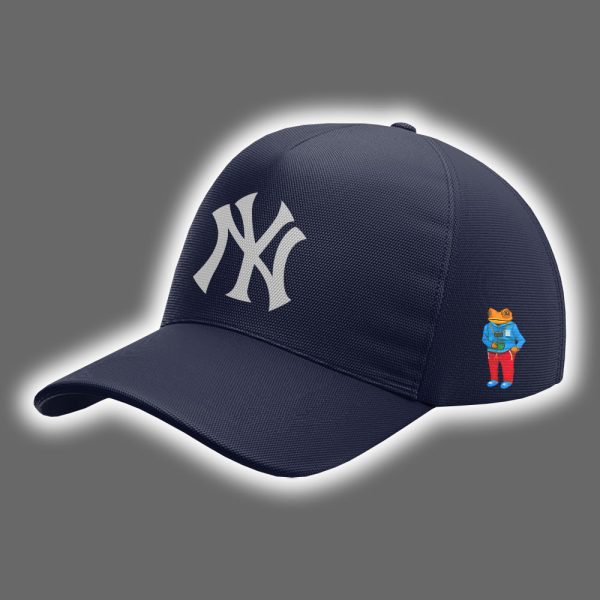 2025 Yankees x Bad Bunny Hoodie Joggers Cap 4