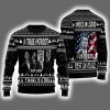 A True Patriot Charlie Kirk American Legend Rest In Peace Ugly Christmas Sweater