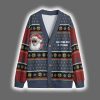 African American Santa Claus Ask Your Mom If I'm Real Christmas Cardigan