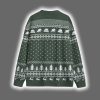 African American Santa Claus Christmas Cardigan 2