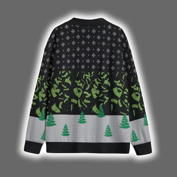 All I Want For Christmas Is Money Christmas Cardigan 6