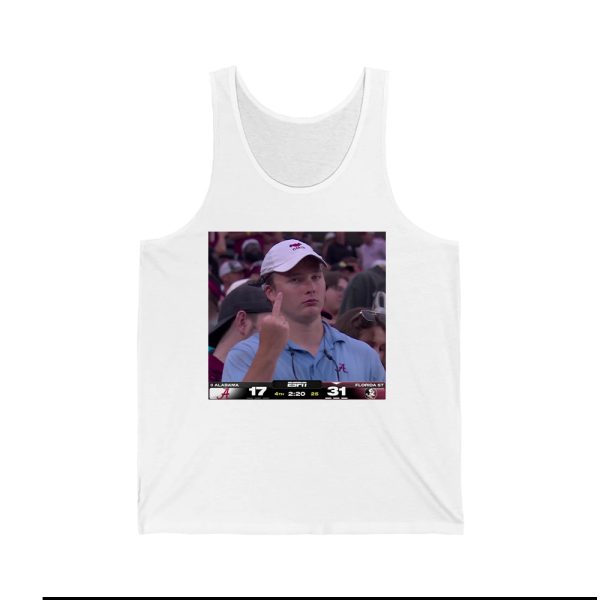 Angry Alabama Fan Flipped The Bird Shirt 4