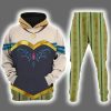 Anna Frozen Halloween Costume Hoodie Joggers