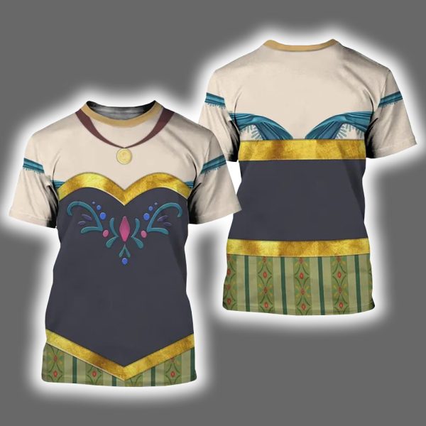 Anna Frozen Halloween Costume Shirt