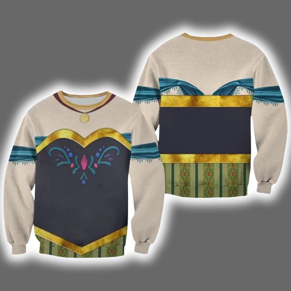 Anna Frozen Halloween Costume Shirt 2