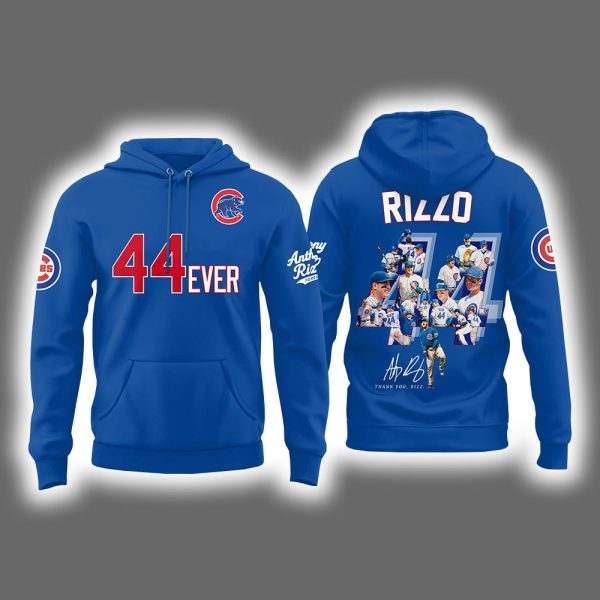 Anthony Rizzo Cubs Legend 44ever Signature Hoodie